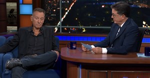 Get To Know Bruce Springsteen With 'The Colbert Questionert' [Video]