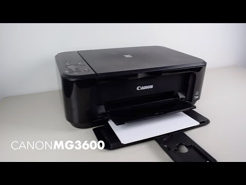Change wireless network on Canon MG3600 series printer in Windows 10