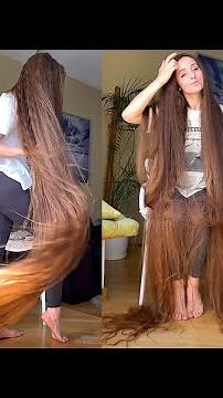 RealRapunzels | Super Thick Hair Longer Than Herself (preview)