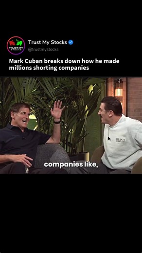 Trust My Stocks on Instagram: "Mark Cuban made millions by shorting companies he believed were misleading investors. He launched Sharesleuth, a research site that relied only on public data and real-world checks to expose false claims. Investigators visited locations promoted in press releases, such as new warehouses, and often found empty sites with no utilities or activity. After Sharesleuth published its findings, those stocks fell sharply, allowing Cuban to profit from his short positions. B