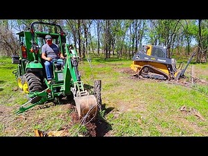 Clearing Land - Tractor Backhoe Vs Tree Puller for Stump Removal