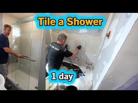 Tile a Shower in a Day | PLAN LEARN BUILD