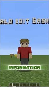 Minecraft Building Tutorial: World Edit Basics!