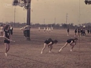 13 reactions | Timeline cleanse  1963 home movie captures twirlers Natalie Cloutman, Harriet Lane, and Karen Cloutman at the 1963 UIL twirling competition in Nederland, Texas. | Texas Archive of the Moving Image | Facebook