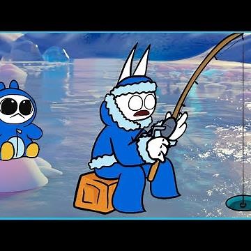 Gib and Bip go Ice Fishing