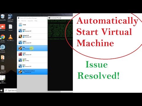 Automatically Start Virtual Machine | How to Automatically start VM |