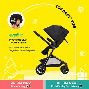 🧐TCE BABY® REVIEW: Evenflo Pivot Modular Travel System🧐 From their first journey home from the hospital, extending well into their toddler years, Evenflo Pivot Modular Travel Systems is versatile enough to accompany your lil’ bub at every stage of their growth, transitioning seamlessly from infancy to toddlerhood—all within a single stroller. 💛 Comes with 6 different modes 💛 Comes with Lite Max Infant Car Seat 💛 Large cruiser wheels, still lightweight . Mamas and Papas, let’s celebrate the 