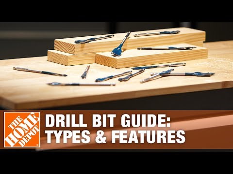 Best Drill Bits: Types of Drill Bits and Their Uses | The Home Depot