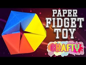 How to make DIY Origami Fidget Toy | Easy Paper Toy Tutorial | Fun Paper Craft