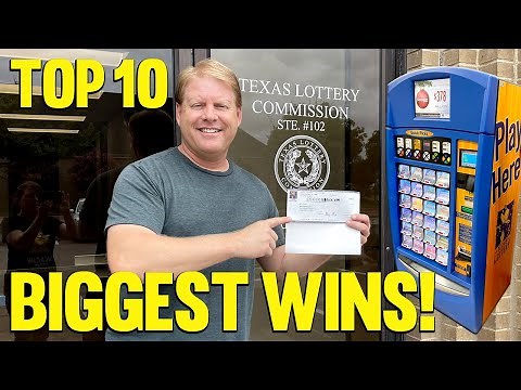 💰 My TOP 10 BIGGEST WINS of 2021 🔴 TEXAS LOTTERY Scratch Offs