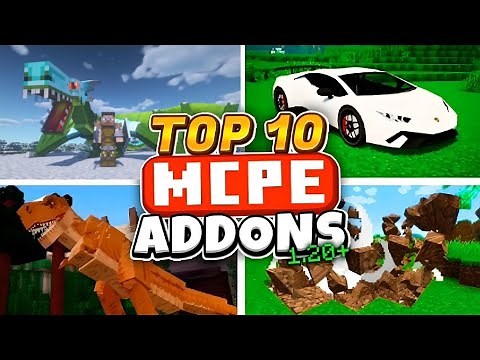 Top 10 BEST Addons For Minecraft Bedrock 1.20!