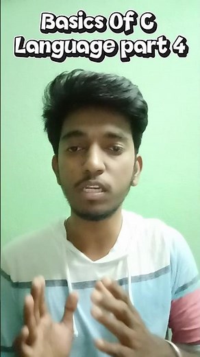 Basics Of C part 4| Hello world program |