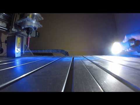 Blue Laser Diode Causes Remote Phospor to Emitt White Light