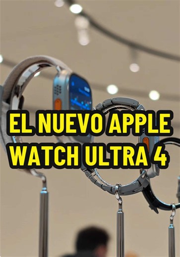 Apple acaba de presentar el nuevo Apple Watch Ultra 4 ⌚️🍎 y esta generación viene mucho más enfocada en salud, rendimiento e inteligencia. La gran novedad es su nuevo Health Sensing System, acompañado del chip S11, con el que Apple asegura ofrecer la medición de frecuencia cardíaca más precisa que ha tenido un wearable. Ahora puede medir tu ritmo cardíaco cada 5 segundos durante todo el día, analizar HRV con mucha más frecuencia y utilizar esos datos junto con tu sueño, actividad y carga de ent
