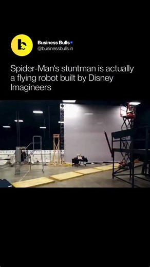 Business Bulls | AI on Instagram: "At Avengers Campus, Disney Imagineers have unveiled a jaw-dropping robotic Spider-Man that launches over 25 meters, performs aerial flips, adjusts itself mid-flight, and lands perfectly without human control. It’s a powerful glimpse into how robotics is transforming live entertainment and making superheroes feel real in front of your eyes. Liked this content? Follow @Businessbulls.in for more! #Businessbulls #Business #AI"