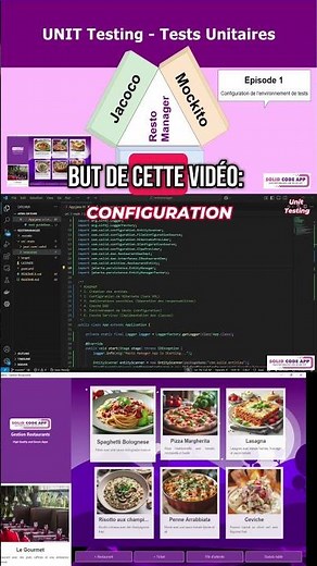 Tests Unitaires – Resto Manager – Configuration - E1 Full Video available