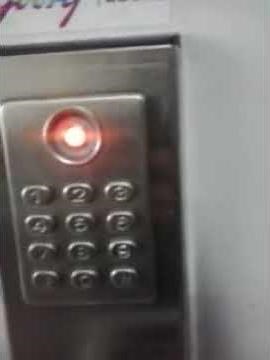 Keypad lock.how to change code?