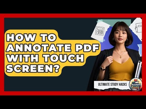 How To Annotate PDF With Touch Screen? - Ultimate Study Hacks