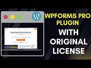 Download WPForms Pro Plugin With One Year Activation | WP Forms Pro Plugin With Original License Key