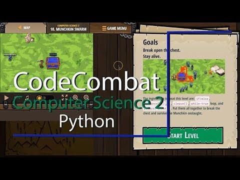 CodeCombat - Level 18 Munchkin Swarm Computer Science 2 Python