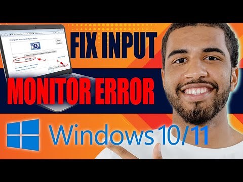 How to Fix Input Not Supported Monitor Error in Windows 10/11 (2025)