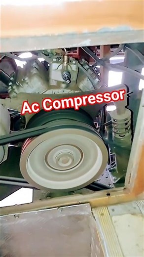 ac Compressor ✔️🔧| ac gass charge | bus ac Service & Repair | #acgascharging #accompressor #bushvac