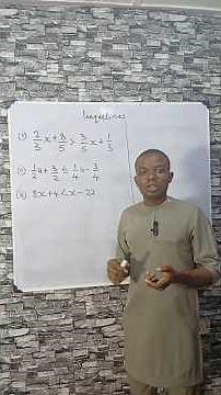 Step-by-Step Inequality Solution | Quick Algebra Math Guide for Beginners @Scienceacademy8