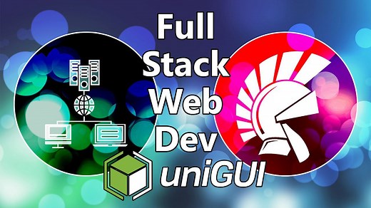 Aprenda um poderoso desenvolvimento completo da Web com uniGUI para Delphi