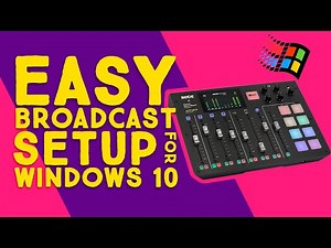 Setup Rodecaster Pro for Radio Broadcasting | Rodecaster Pro Windows 10 Setup