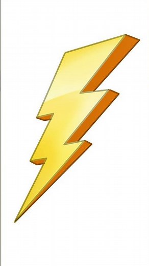 How to Draw a Lightning Bolt #drawingtutorial