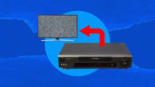 How to Connect a VCR to a Modern TV