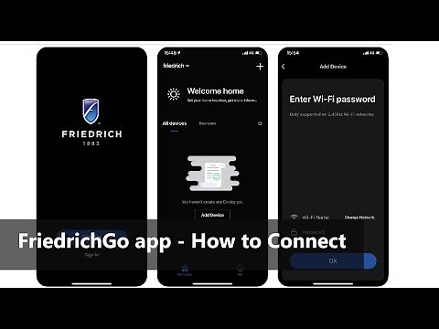 FriedrichGo app - How to Connect