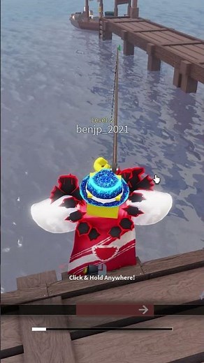 caught a pike in #roblox #fisch