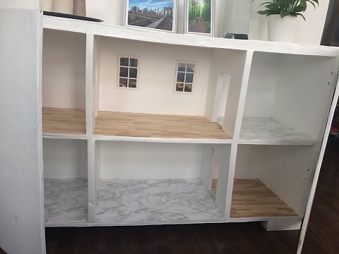 DIY: Cardboard Cabinet/Dollhouse