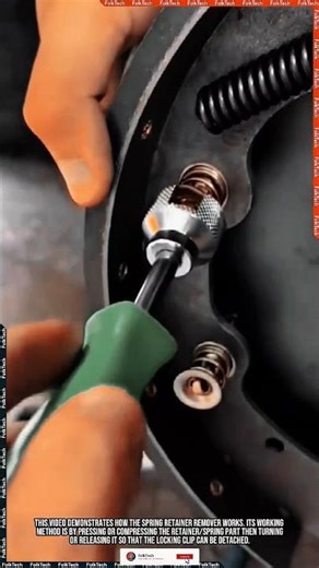 Spring Tool: Drum Brake Retainer Remover Safe Precision Innovation #tool #tools #innovation