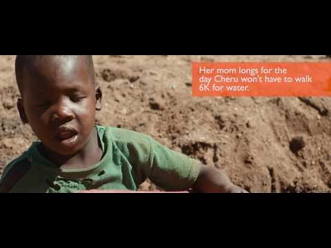 Before Cheru got clean water through the Global 6K for Water | World Vision USA