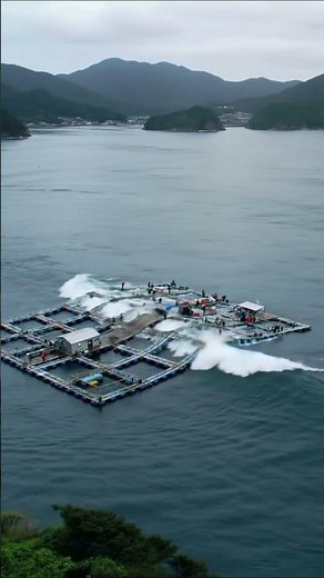 The insane power of a single wave. #power