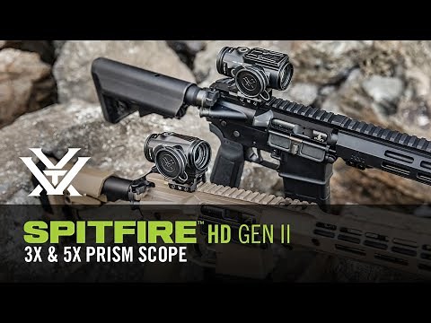 Vortex® Spitfire™ HD Gen II 3x and 5x Prism Scopes - Product Overview