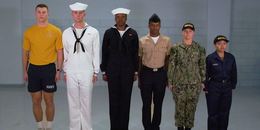 Every Uniform In A Navy Sailor's Seabag