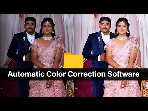 Full folder automatic photo color correction software #photo #correction