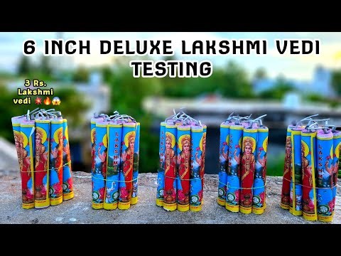 6 Inch Deluxe Lakshmi Vedi | Cracker Testing Video 2025