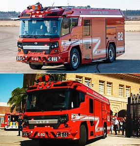 First Electric Fire Truck in North America Arrives at the Los Angeles Fire Department in Hollywood
