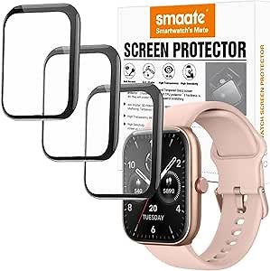 3-PACK 3D Screen Protector Compatible with Faweio, ENOMIR, WMK, Yoever, TOOBUR 1.91" IDW20, PMMA material, anti-shatter, with Non-Slip Pad Sticker