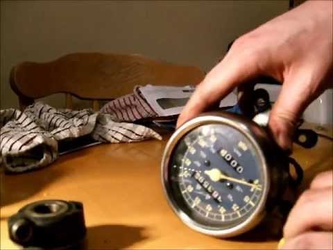 Motorcycle Speedometer components: How a speedometer works