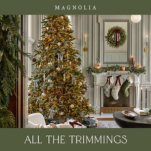 347 reactions · 4 comments | Mercury glass sets, glistening snowflakes, and bows — discover pretty pieces you’ll love placing on the tree. | Magnolia | Facebook