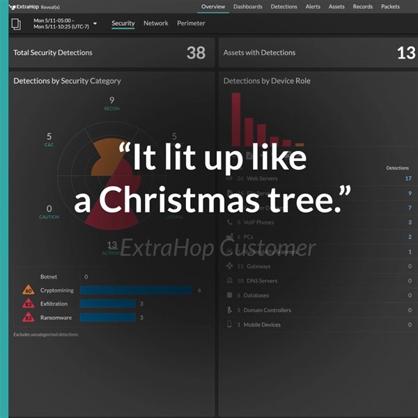 Find out how Reveal(x) performed during a red team exercise, detecting Cobalt Strike, Kerberoasting activity, and many other malicious activities. https://xtra.li/46VO8Vp #Cybersecurity #NDR #Cyberattacks | ExtraHop