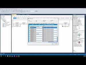 Basic Ladder Diagram Program Using CCW and the Micro820 PLC