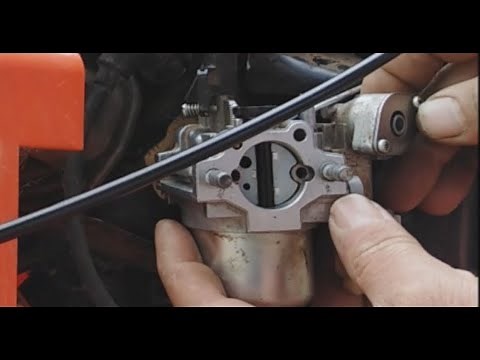 How to clean carburetor on a subaru robin EX 17 engine.
