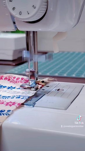 Want to easily gather fabric-using your sewing machine?! Get yourself a Gathering Foot! Link in the Bio! #sew #sewing #sewingtutorial #sewtiktok