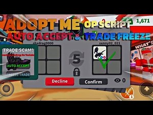 🔥[NEW] ADOPT ME TRADE SCAM SCRIPT | FREEZE & AUTO ACCEPT [HALLOWEEN UPDATE🎃]🔥